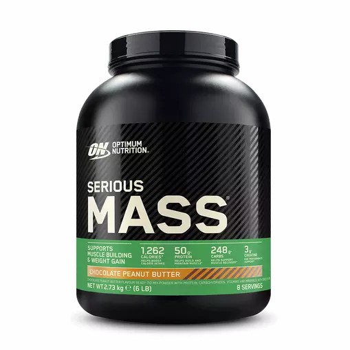 Optimum Nutrition Serious Mass Gainer Chocolate Peanut Butter 2.73 kg (8 Servings) Norge | SUVFM4386